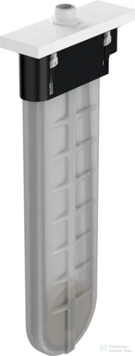 Hansgrohe sBox peremre és épített peremre szerelhető kádcsaptelep alaptest, matt fehér 28010700