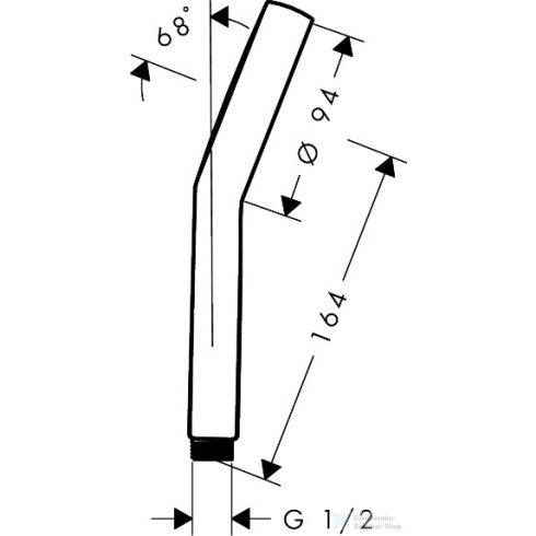 Hansgrohe Activera S 95 Ecosmart +1 jet kézizuhany, króm 28032000