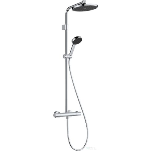 Hansgrohe ACTIVERA S Showerpipe 240 1 jet Varia Ecosmart termosztátos zuhanyrendszer, króm 28078000