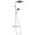 Hansgrohe ACTIVERA S Showerpipe 240 1 jet Varia Ecosmart termosztátos zuhanyrendszer, króm 28078000