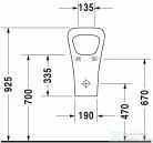 Duravit Durastyle Dry öblítés nélküli piszoár HygieneGlaze felülettel 2808302000 ( 280830 )