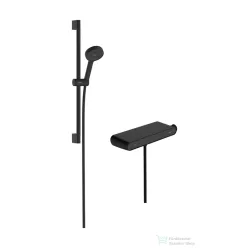   Hansgrohe ACTIVERA Select S Ecosmart termosztátos zuhany csaptelep rudas zuhanyszettel, matt fekete 28087670