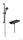Hansgrohe ACTIVERA Select S Ecosmart termosztátos zuhany csaptelep rudas zuhanyszettel, matt fekete 28087670