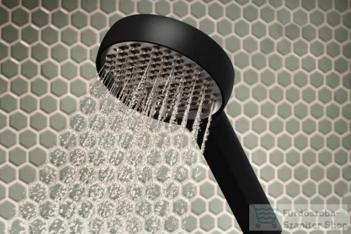 Hansgrohe ACTIVERA Select S Ecosmart termosztátos zuhany csaptelep rudas zuhanyszettel, matt fekete 28087670