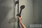 Hansgrohe ACTIVERA Select S Ecosmart termosztátos zuhany csaptelep rudas zuhanyszettel, matt fekete 28087670