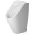 Duravit ME by Starck öblítőperem nélküli Duravit Rimless piszoár, 0,5 l, HygieneGlaze felület légymatricával 2809302007 ( 280930 )