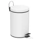AQUALINE SIMPLE LINE szemetes kosár, átm:170x260mm, 3l, fehér (28103)