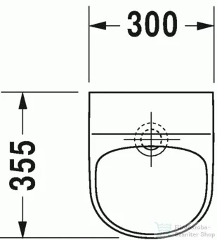 Duravit ME by Starck öblítés nélküli száraz piszoár 2814300000 ( 281430 )
