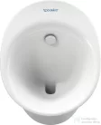 Duravit WHITE TULIP leszívó rendszerű perem nélküli vizelde,2817300000