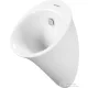 Duravit WHITE TULIP leszívó rendszerű perem nélküli vizelde légymatricával,Wondergliss bevonattal,28173000071