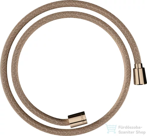 Hansgrohe AXOR SHOWERSOLUTIONS 125 cm-es textilszálas zuhanycső,polírozott vörös arany hatású 28227300