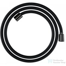   Hansgrohe Designflex 160 cm-es textil gégecső,szálcsiszolt fekete króm 28260340