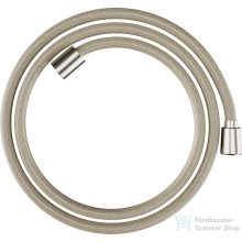   Hansgrohe Designflex 160 cm-es textil gégecső,szálcsiszolt nikkel 28260820