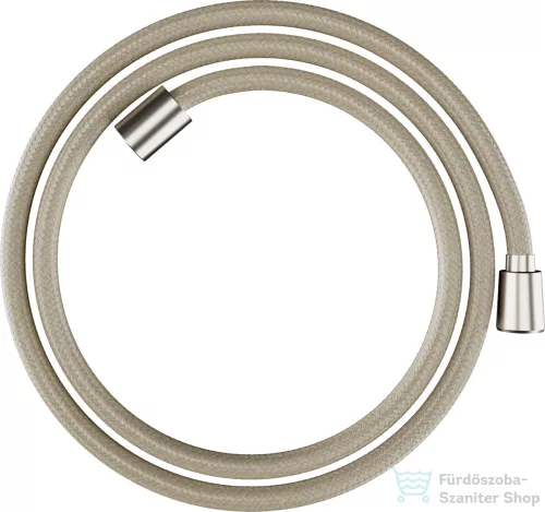 Hansgrohe Designflex 160 cm-es textil gégecső,szálcsiszolt nikkel 28260820