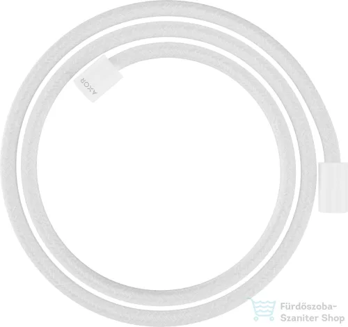 Hansgrohe AXOR SHOWERSOLUTIONS 160 cm-es textilszálas zuhanycső,matt fehér 28261700