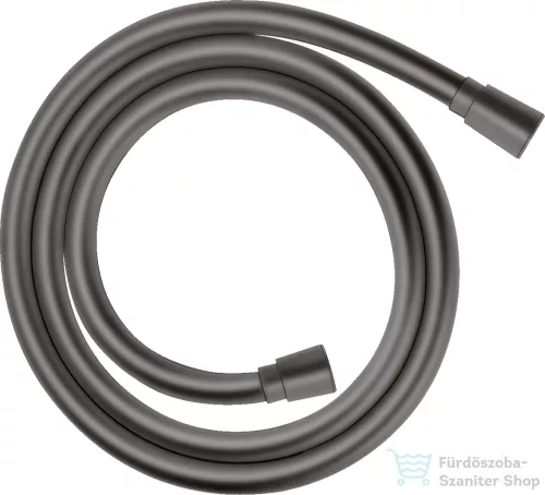 Hansgrohe ISIFLEX 160cm-es gégecső, szálcsiszolt fekete/króm 28276340