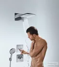 Hansgrohe HG Raindance Rainfall fejzuhany 180 2jet, króm 28433000