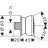 Hansgrohe Bodyvette oldalzuhany DN15, króm 28466000