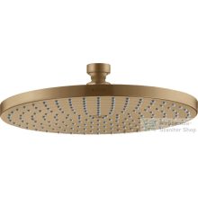   Hansgrohe AXOR Stack 24 cm-es fejzuhany,szálcsiszolt bronz 28494140