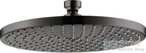 Hansgrohe AXOR Stack 24 cm-es fejzuhany,polírozott fekete króm 28494330
