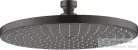 Hansgrohe AXOR Stack 24 cm-es fejzuhany,szálcsiszolt fekete króm 28494340