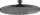 Hansgrohe AXOR Stack 24 cm-es fejzuhany,szálcsiszolt fekete króm 28494340