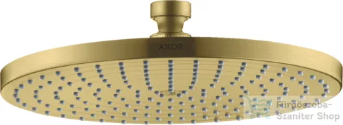 Hansgrohe AXOR Stack 24 cm-es fejzuhany,szálcsiszolt sárgaréz hatású 28494950