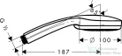 Hansgrohe Croma 100 Vario kézizuhany DN15, króm 28535000