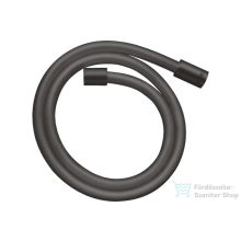   Hansgrohe Axor 125 cm-es gégecső,szálcsiszolt fekete króm 28622340