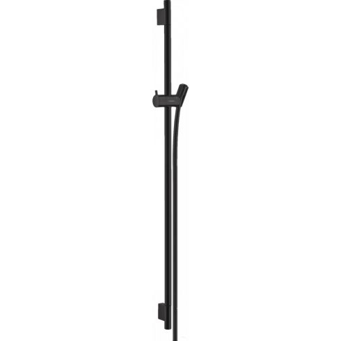 Hansgrohe Unica S Puro 90 cm-es zuhanyrúd zuhanycsővel, matt fekete 28631670