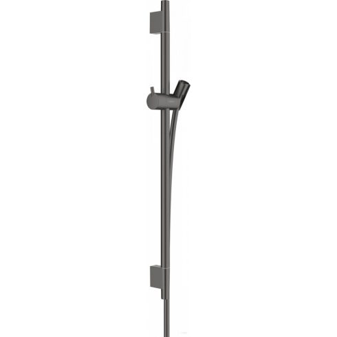 Hansgrohe Unica S Puro 65 cm-es zuhanyrúd zuhanycsővel, szálcsiszolt fekete 28632340