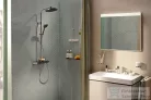Hansgrohe ACTIVERA S Showerpipe 240 1jet EcoSmart+ termosztátos zuhanyrendszer,króm 28639000