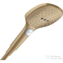   Hansgrohe RAINDANCE Select E 120 Ecosmart+ 3 Jet kézizuhany, szálcsiszolt bronz 28729140