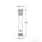 Grohe VITALIOFLEX TREND 175 cm-es gégecső,króm 28742002