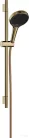 Hansgrohe Rainfinity 130 S Puro 3 jet 65 cm-es,rudas zuhanygarnitúra Designflex textil gégecsővel,polírozott arany 28745990