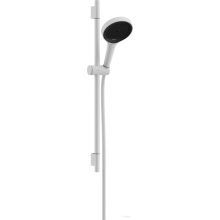   Hansgrohe Rainfinity Ecosmart 130 S Puro 3 jet 65 cm-es,rudas zuhanygarnitúra Designflex textil gégecsővel,matt fehér 28746700