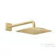 Hansgrohe AXOR CITTERIO C 27x27 cm-es fejzuhany zuhanykarral,szálcsiszolt arany hatású 28790250