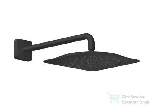 Hansgrohe AXOR CITTERIO C 27x27 cm-es fejzuhany zuhanykarral,matt fekete 28790670