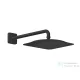 Hansgrohe AXOR CITTERIO C 27x27 cm-es fejzuhany zuhanykarral,matt fekete 28790670