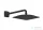 Hansgrohe AXOR CITTERIO C Ecosmart 27x27 cm-es fejzuhany zuhanykarral,matt fekete 28791670