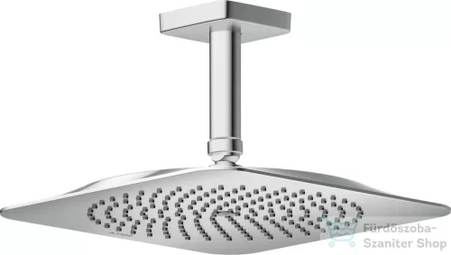 Hansgrohe AXOR CITTERIO C 27x27 cm-es mennyezeti fejzuhany zuhanykarral,króm 28792000