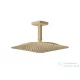 Hansgrohe AXOR CITTERIO C 27x27 cm-es mennyezeti fejzuhany zuhanykarral,szálcsiszolt bronz 28792140