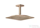 Hansgrohe AXOR CITTERIO C 27x27 cm-es mennyezeti fejzuhany zuhanykarral,polírozott vörös arany hatású 28792300