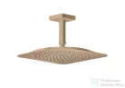 Hansgrohe AXOR CITTERIO C 27x27 cm-es mennyezeti fejzuhany zuhanykarral,szálcsiszolt vörös arany hatású 28792310
