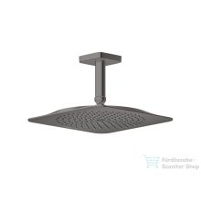   Hansgrohe AXOR CITTERIO C 27x27 cm-es mennyezeti fejzuhany zuhanykarral,polírozott fekete króm 28792330