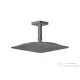 Hansgrohe AXOR CITTERIO C 27x27 cm-es mennyezeti fejzuhany zuhanykarral,polírozott fekete króm 28792330
