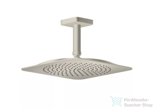 Hansgrohe AXOR CITTERIO C 27x27 cm-es mennyezeti fejzuhany zuhanykarral,rozsdamentes acél hatású 28792800