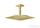 Hansgrohe AXOR CITTERIO C 27x27 cm-es mennyezeti fejzuhany zuhanykarral,szálcsiszolt sárgaréz hatású 28792950