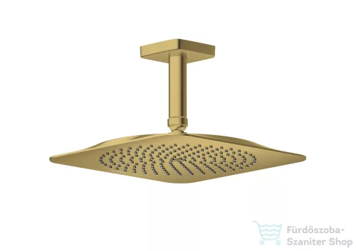 Hansgrohe AXOR CITTERIO C 27x27 cm-es mennyezeti fejzuhany zuhanykarral,polírozott arany hatású 28792990