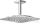 Hansgrohe AXOR CITTERIO C Ecosmart 27x27 cm-es mennyezeti fejzuhany zuhanykarral,króm 28793000